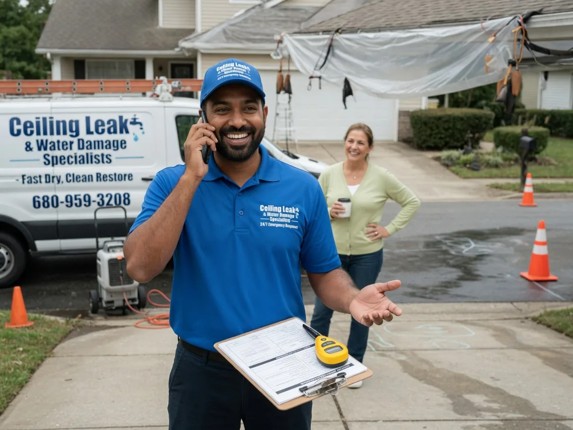 Ceiling Leak Cleanup Roxana, IL FAQs